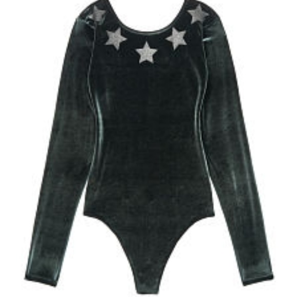 Victoria secret Sport NWT glitter star Bodysuit - Picture 3 of 7